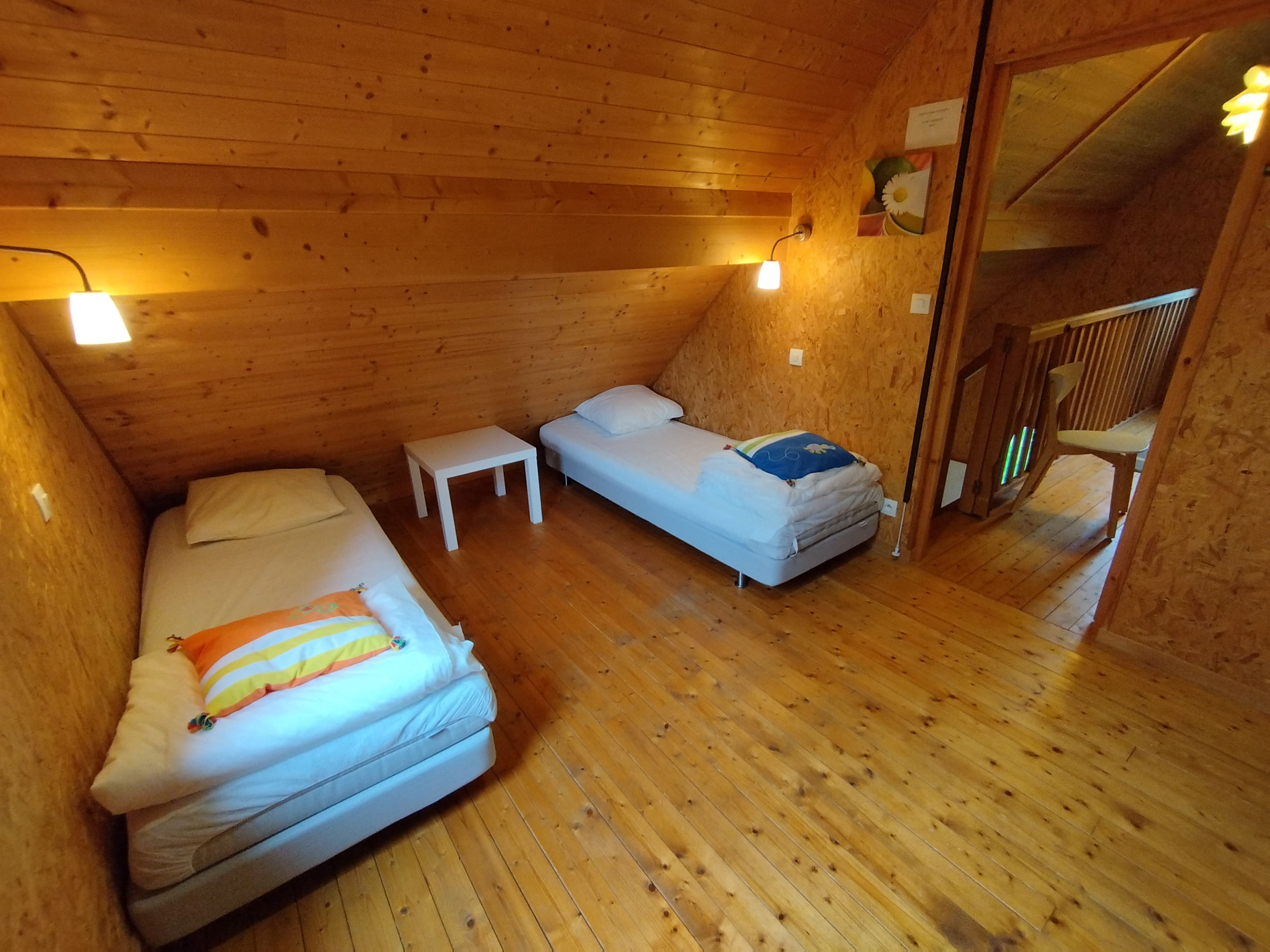 Chambre étage 1 du chalet 2